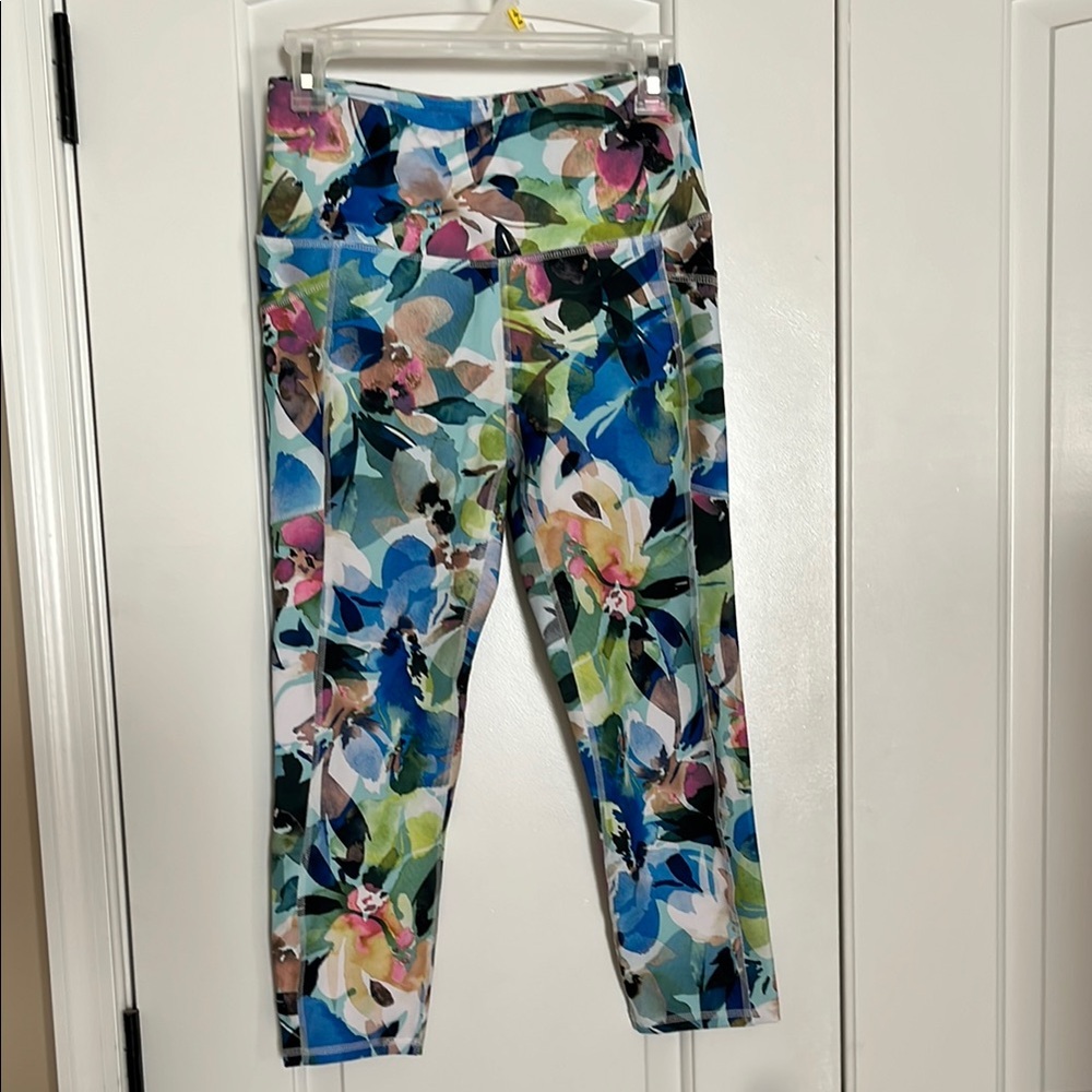 Colorful Floral Leggings